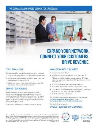 comcast authorized dealer program.